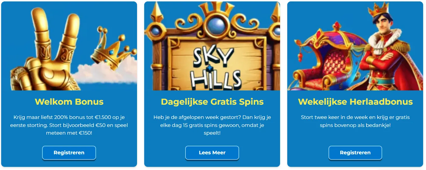 Skyhills Casino Spelen image 3